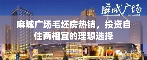麻城广场毛坯房热销，投资自住两相宜的理想选择