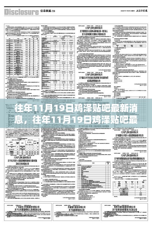 往年11月19日鸡泽贴吧最新消息全掌握，获取攻略与详解