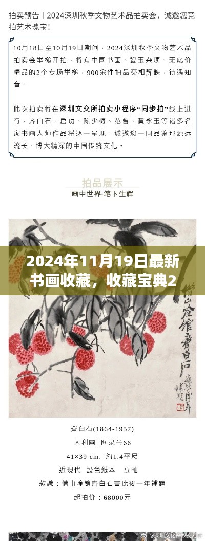 收藏宝典，最新书画收藏入门指南（2024年11月版）