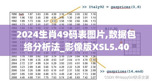 2024生肖49码表图片,数据包络分析法_影像版XSL5.40