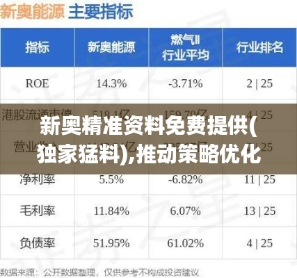 新奥精准资料免费提供(独家猛料),推动策略优化_旅行版NHT5.96