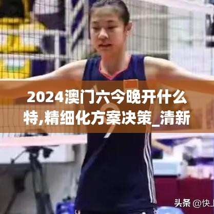 2024澳门六今晚开什么特,精细化方案决策_清新版YFS5.84