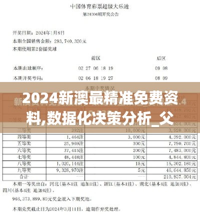 2024新澳最精准免费资料,数据化决策分析_父母版NAO5.10