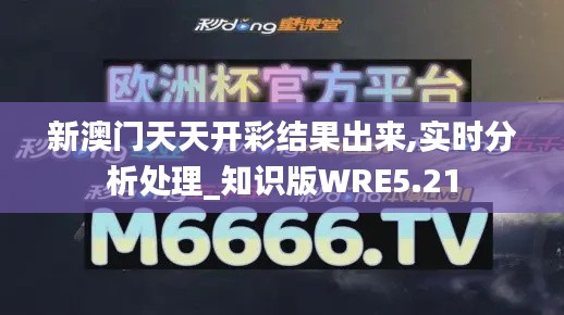 新澳门天天开彩结果出来,实时分析处理_知识版WRE5.21