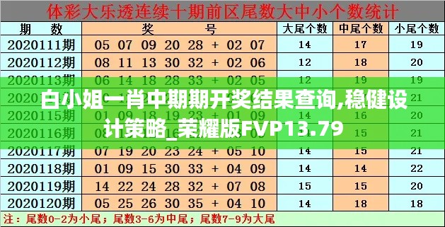 白小姐一肖中期期开奖结果查询,稳健设计策略_荣耀版FVP13.79