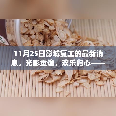 光影重逢，欢乐归心——影城复工的温馨一天