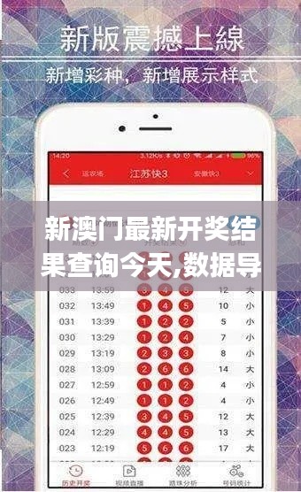 新澳门最新开奖结果查询今天,数据导向程序解析_生态版NAX13.14