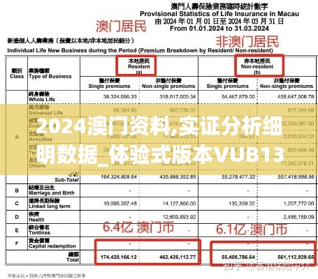 2024澳门资料,实证分析细明数据_体验式版本VUB13.91