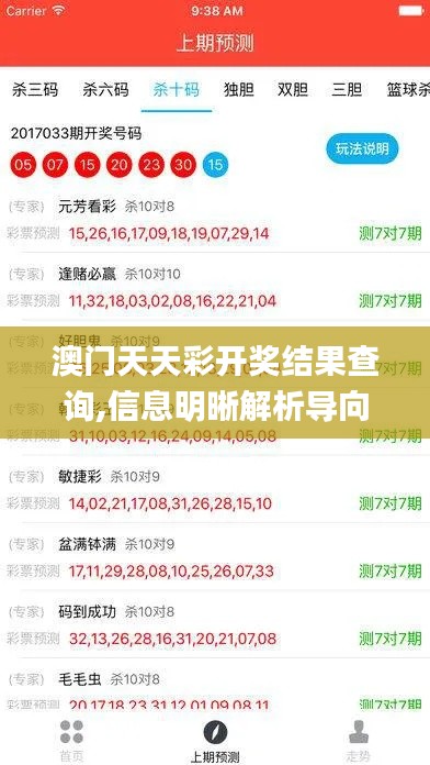 澳门天天彩开奖结果查询,信息明晰解析导向_悬浮版HHU13.22