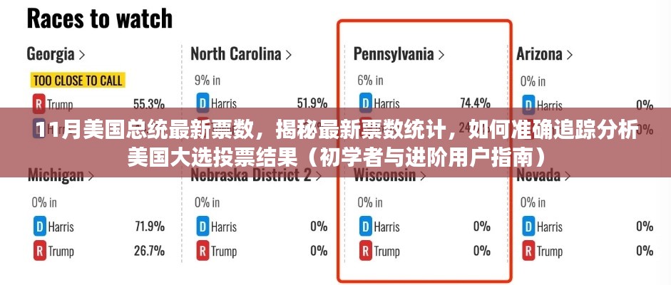 揭秘最新票数统计，美国大选投票结果追踪分析与指南（初学者与进阶用户适用）