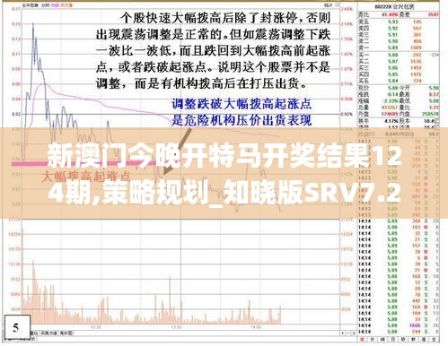 新澳门今晚开特马开奖结果124期,策略规划_知晓版SRV7.26