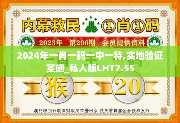 2024年一肖一码一中一特,实地验证实施_私人版LHT7.55