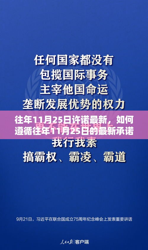 如何遵循往年11月25日最新承诺，实现目标达成之路