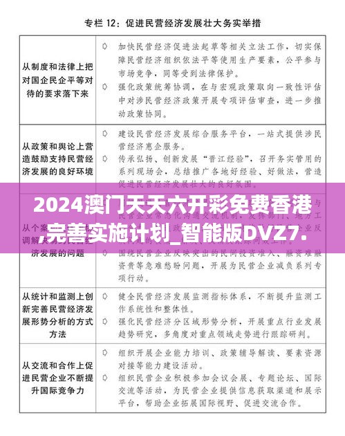 2024澳门天天六开彩免费香港,完善实施计划_智能版DVZ7.32