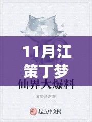 智能时代新宠科技产品，11月江策丁梦妍热门章节免费阅读——革新生活的科技魔法盒