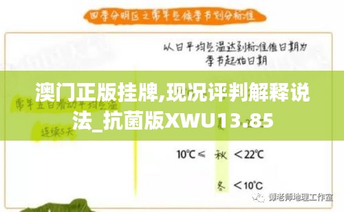 澳门正版挂牌,现况评判解释说法_抗菌版XWU13.85