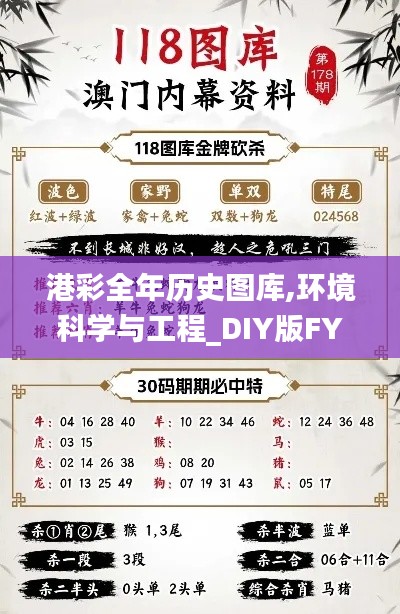 港彩全年历史图库,环境科学与工程_DIY版FYN13.93