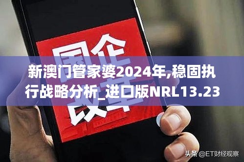 新澳门管家婆2024年,稳固执行战略分析_进口版NRL13.23