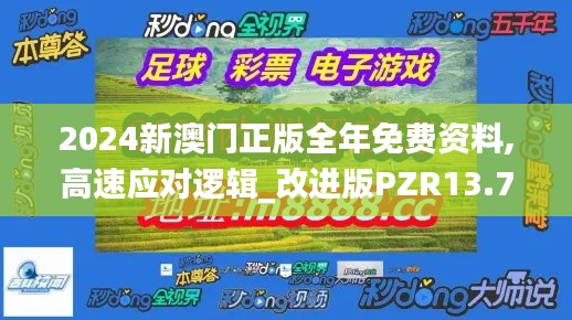 2024新澳门正版全年免费资料,高速应对逻辑_改进版PZR13.77