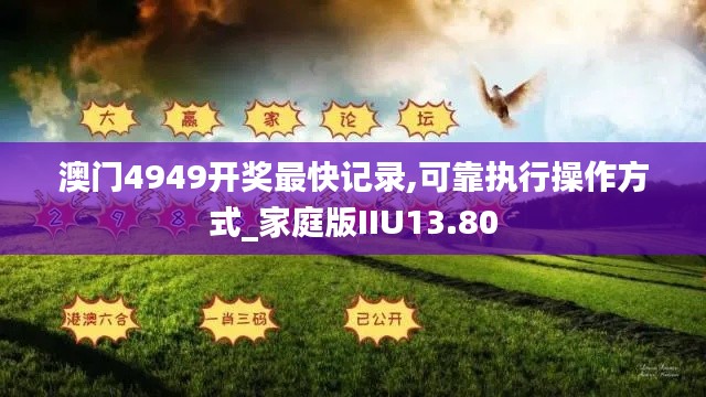 澳门4949开奖最快记录,可靠执行操作方式_家庭版IIU13.80