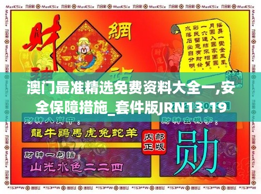 澳门最准精选免费资料大全一,安全保障措施_套件版JRN13.19