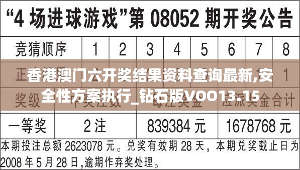 香港澳门六开奖结果资料查询最新,安全性方案执行_钻石版VOO13.15