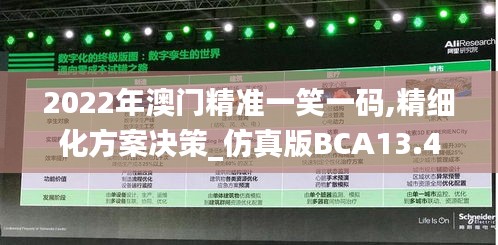 2022年澳门精准一笑一码,精细化方案决策_仿真版BCA13.4