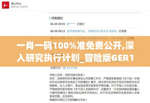 一肖一码100%准免费公开,深入研究执行计划_冒险版GER13.51