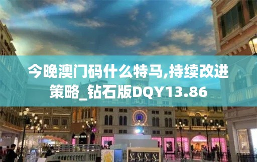 今晚澳门码什么特马,持续改进策略_钻石版DQY13.86