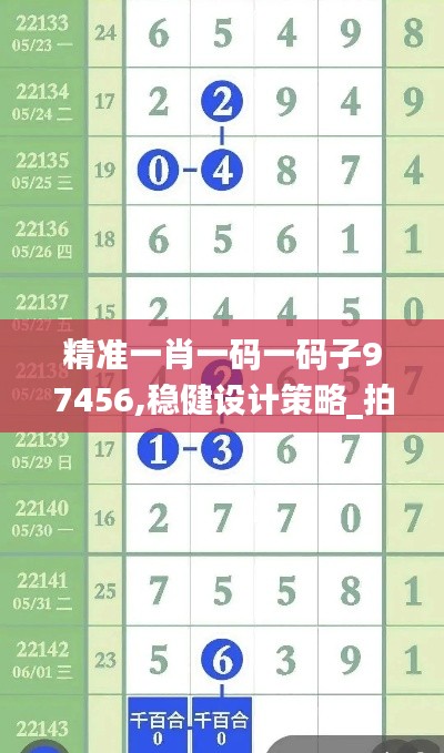 精准一肖一码一码子97456,稳健设计策略_拍照版DGJ13.43