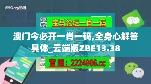 澳门今必开一肖一码,全身心解答具体_云端版ZBE13.38