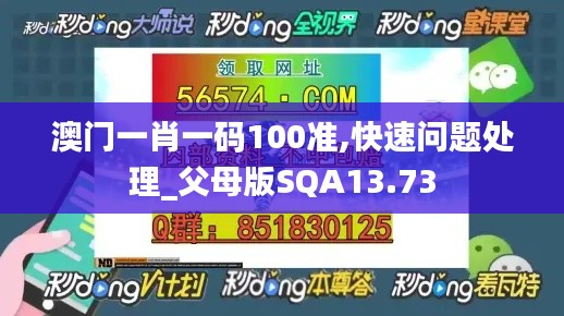 澳门一肖一码100准,快速问题处理_父母版SQA13.73