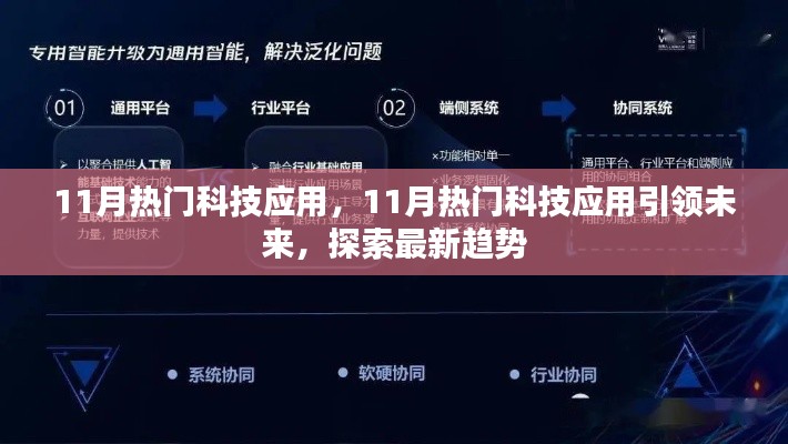 11月热门科技应用引领未来探索最新趋势