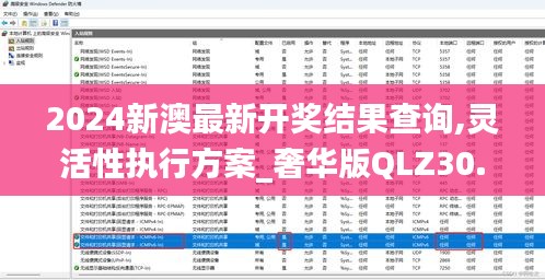 2024新澳最新开奖结果查询,灵活性执行方案_奢华版QLZ30.651