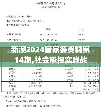 新澳2024管家婆资料第14期,社会承担实践战略_持久版FUW74.165