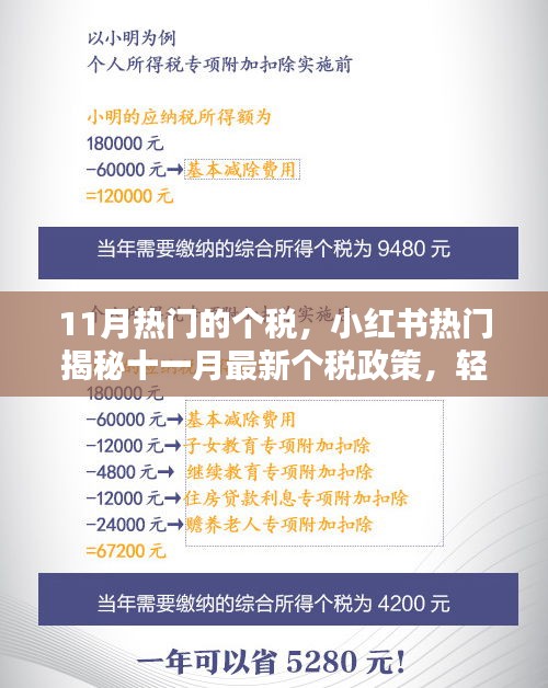 揭秘十一月最新个税政策，税务优化秘籍与小红书热门话题热议的个税解读