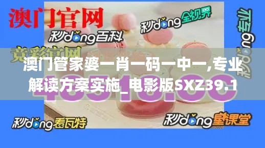 澳门管家婆一肖一码一中一,专业解读方案实施_电影版SXZ39.121