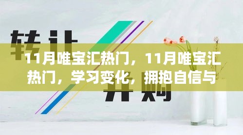 11月唯宝汇热门，学习变化，拥抱自信与成就感，释放无限正能量之源