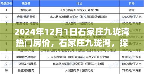 石家庄九珑湾梦想居所探寻，2024年热门房价一览