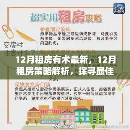 探寻最佳租赁时机与策略，最新租房策略解析在十二月租房有术