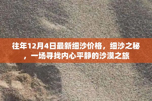 往年细沙最新价格揭秘，沙漠之旅探寻内心平静之旅