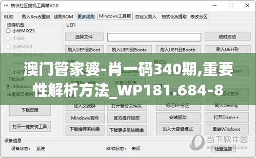 澳门管家婆-肖一码340期,重要性解析方法_WP181.684-8