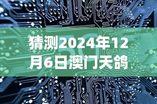 澳门天鸽未来之旅揭秘，成长之路与未知之旅的启航猜测（2024年12月6日最新消息）