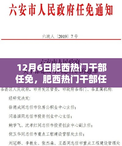 肥西热门干部任免动态解析，新任官员上任纪实（十二月六日）