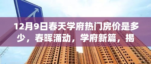 揭秘，12月9日春天学府房价背后的故事与影响，春晖涌动的新篇章