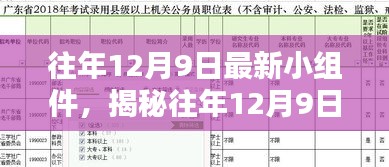 揭秘往年12月9日最新小组件，技术革新与智能生活的完美融合