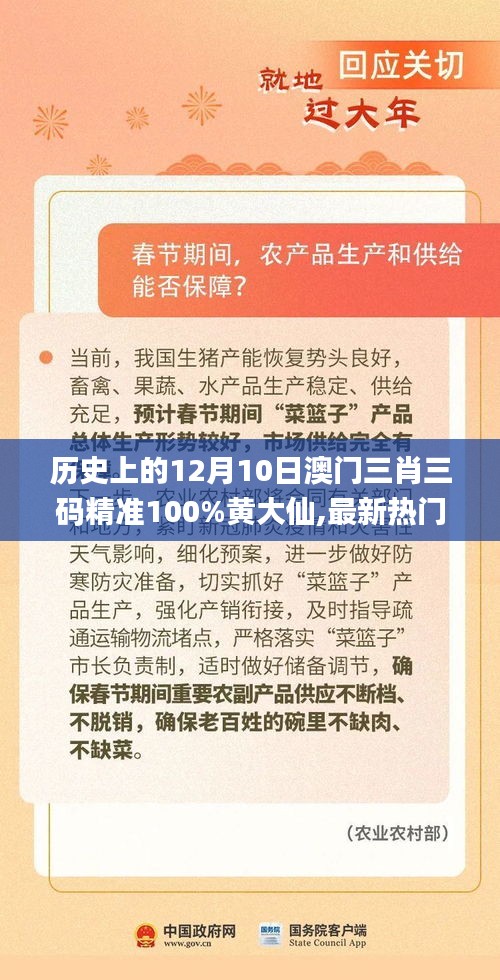 历史上的12月10日澳门三肖三码精准100%黄大仙,最新热门解答落实_WP8.306