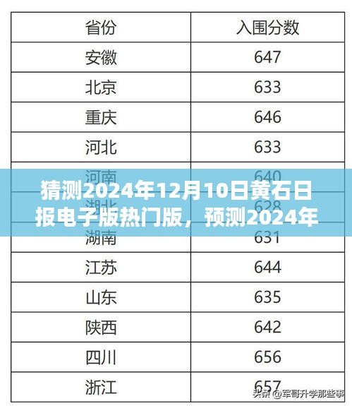 黄石日报电子版热门版三大看点预测，揭秘未来黄石资讯趋势