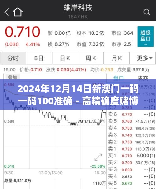 2024年12月14日新澳门一码一码100准确 - 高精确度赌博背后的道德争议