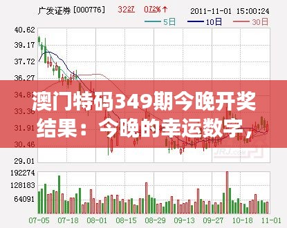 澳门特码349期今晚开奖结果：今晚的幸运数字，你猜对了吗？